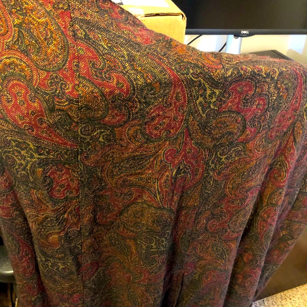 Vintage Paisley Flowy Skirt